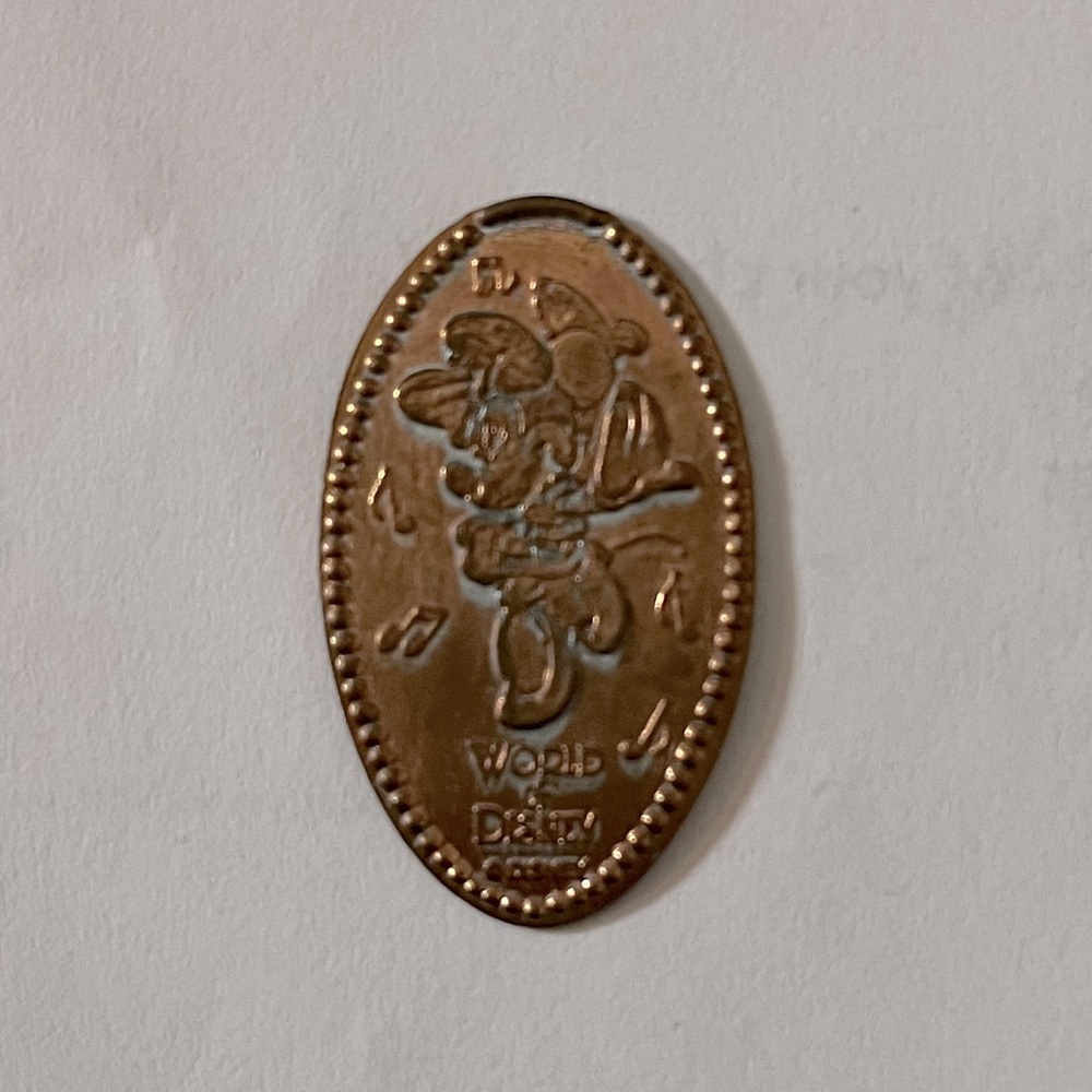 Disney Pressed Penny - Minnie Mouse Elongated coin/ Squished Penny